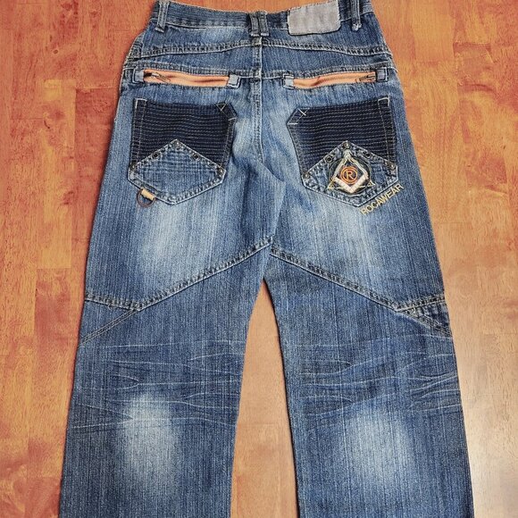 Rocawear ~ Size Boys 12 (28” Waist) ~ Distressed Jeans ~ Excellent Condition - Picture 6 of 11